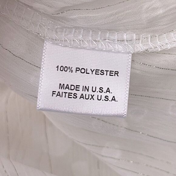 Misa Cassandra Bohemian Romantic white ruffled maxi dress Dress in White dots - Picture 10 of 11